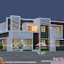 Modern style 1318 square feet 3 bhk home design