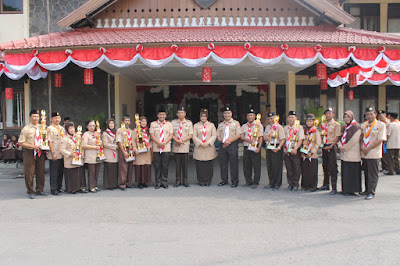 KABUPATEN SRAGEN PERINGATI HUT PRAMUKA KE 57 TAHUN 2018
