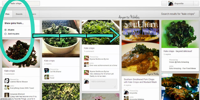 How to Optimise Photos for Pintrest Search Results for Kale Crisps