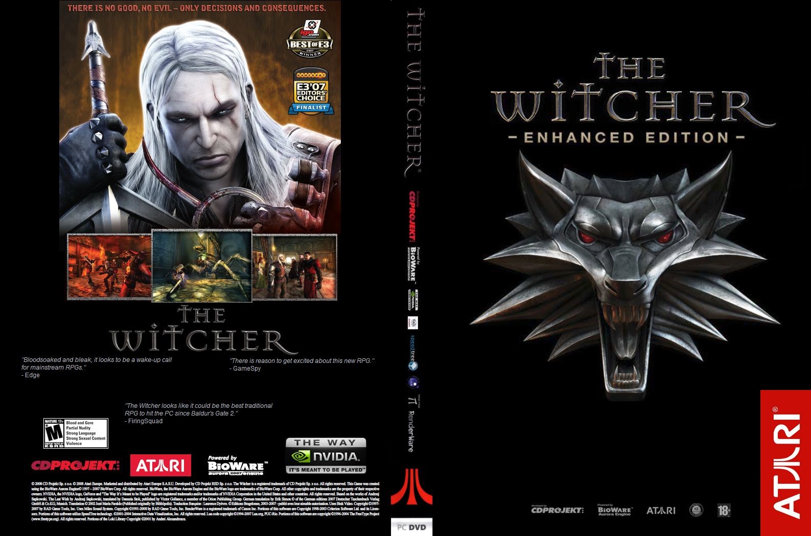 Witcher - Enhanced Edition.