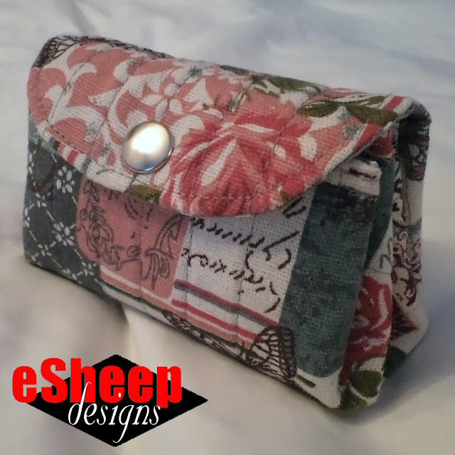 Mini Accordion Pouch crafted by eSheep Designs