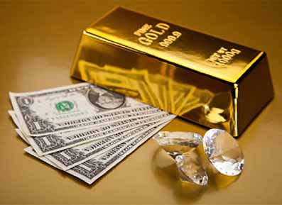 Emas Diperdagangkan Dengan Kenaikan Kecil, Di Sekitar Area $1215