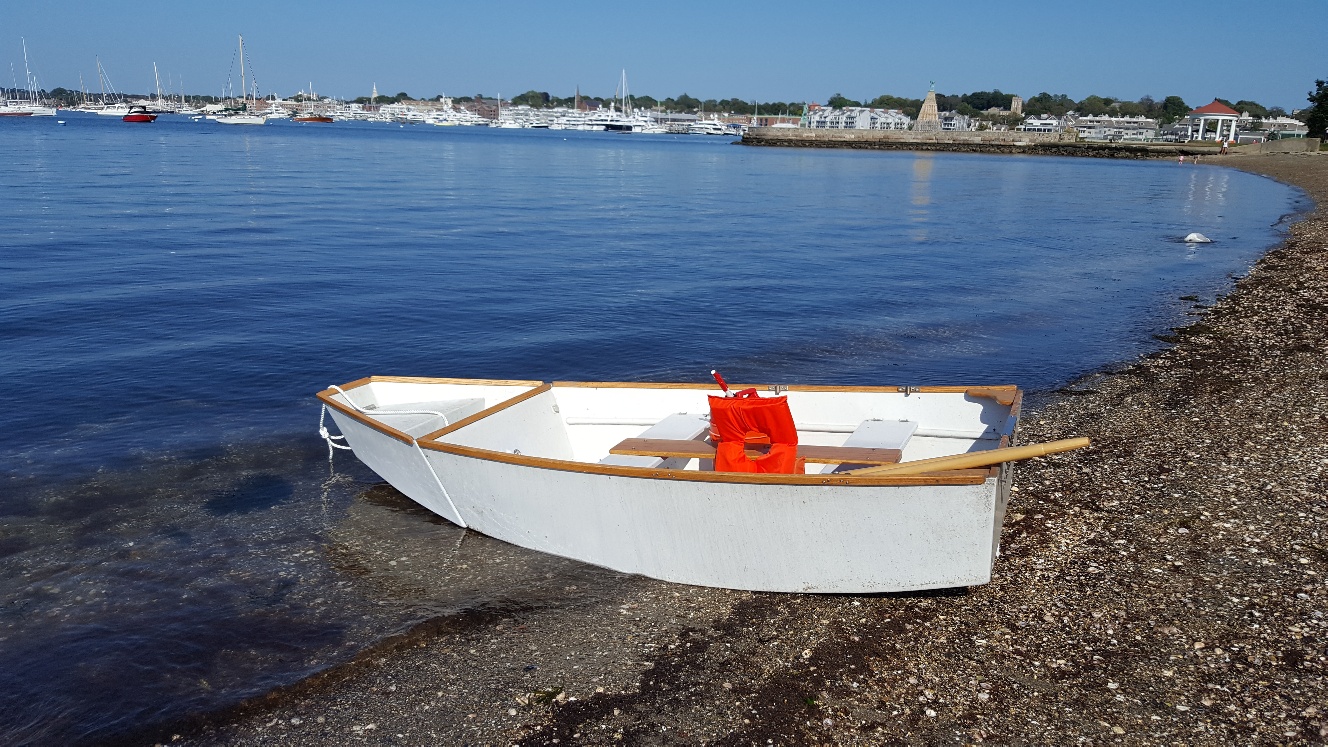 TANTON YACHT DESIGN: Nesting Dinghy in 3 pieces.