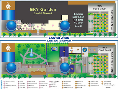 site map skyworld taman mini jakarta