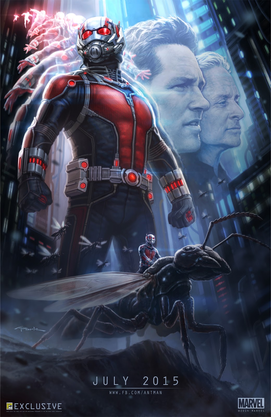 ｃｉａ こちら映画中央情報局です Ant Man コミックヒーロー映画の最新作 アントマン がリリースした ありんこサイズの予告編の予告編と 悪役イエロージャケットの姿を初めて 明らかにした新しいバナー ポスター