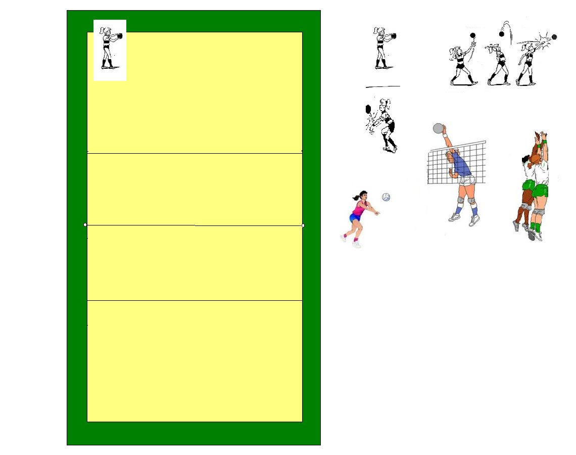 El Rincón de la Educación Física Material para sesiones de VOLEIBOL El Rincón de la Educación Física Material para sesiones de VOLEIBOL