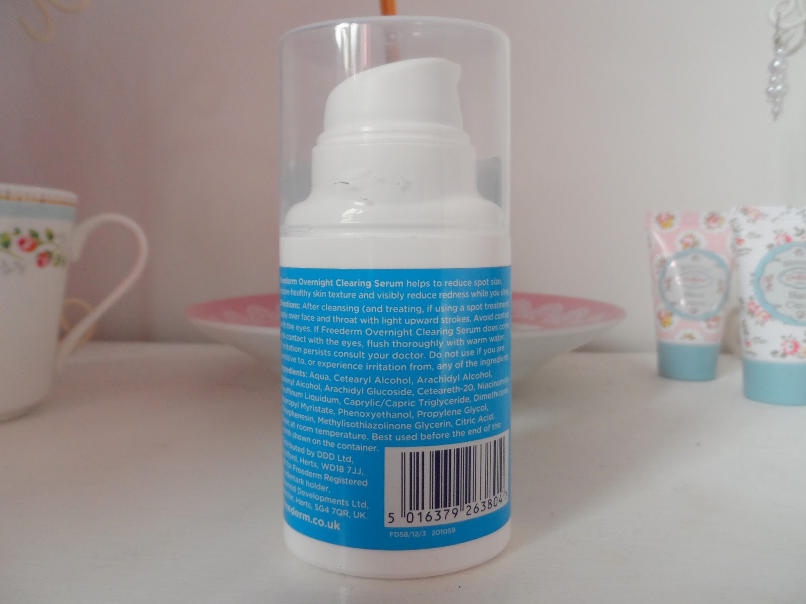 freederm overnight clearing serum
