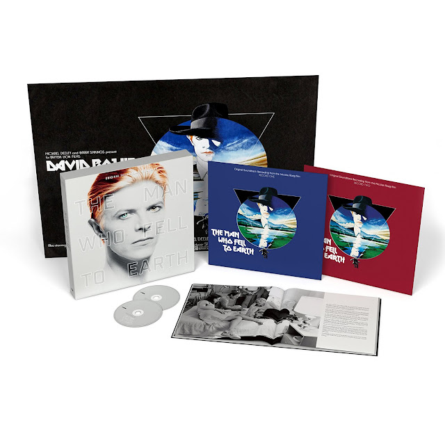 The Man Who Fell To Earth 40th Anniversary re-release The Man Who Fell To Earth Original Soundtrack The Man Who Fell To Earth Book