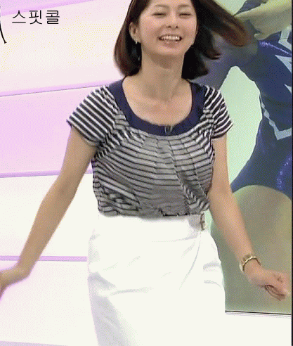 차별없는 일본 여자 아나