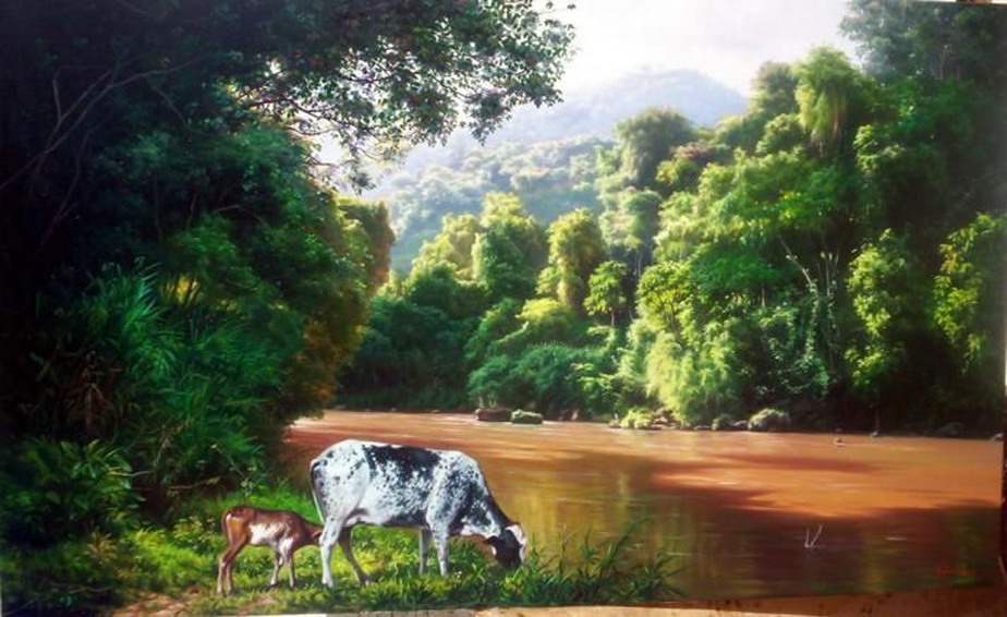 cuadros-con-vacas-paisajes