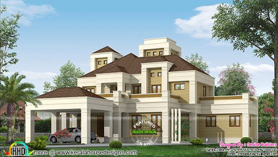 Elegant Colonial homeplan