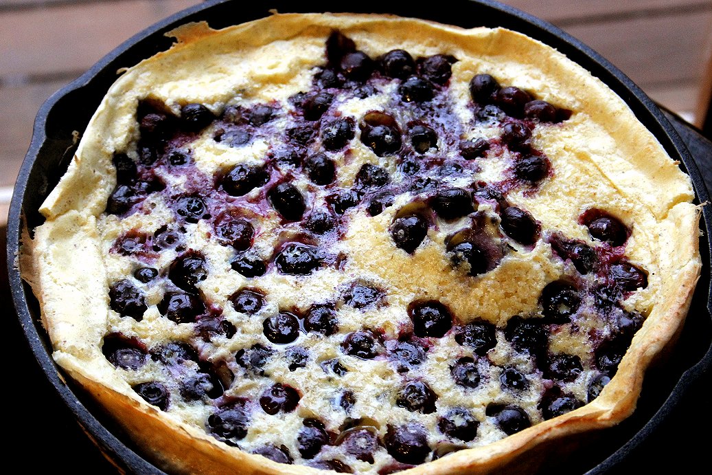 My Heartstring Blueberry Dutch Baby