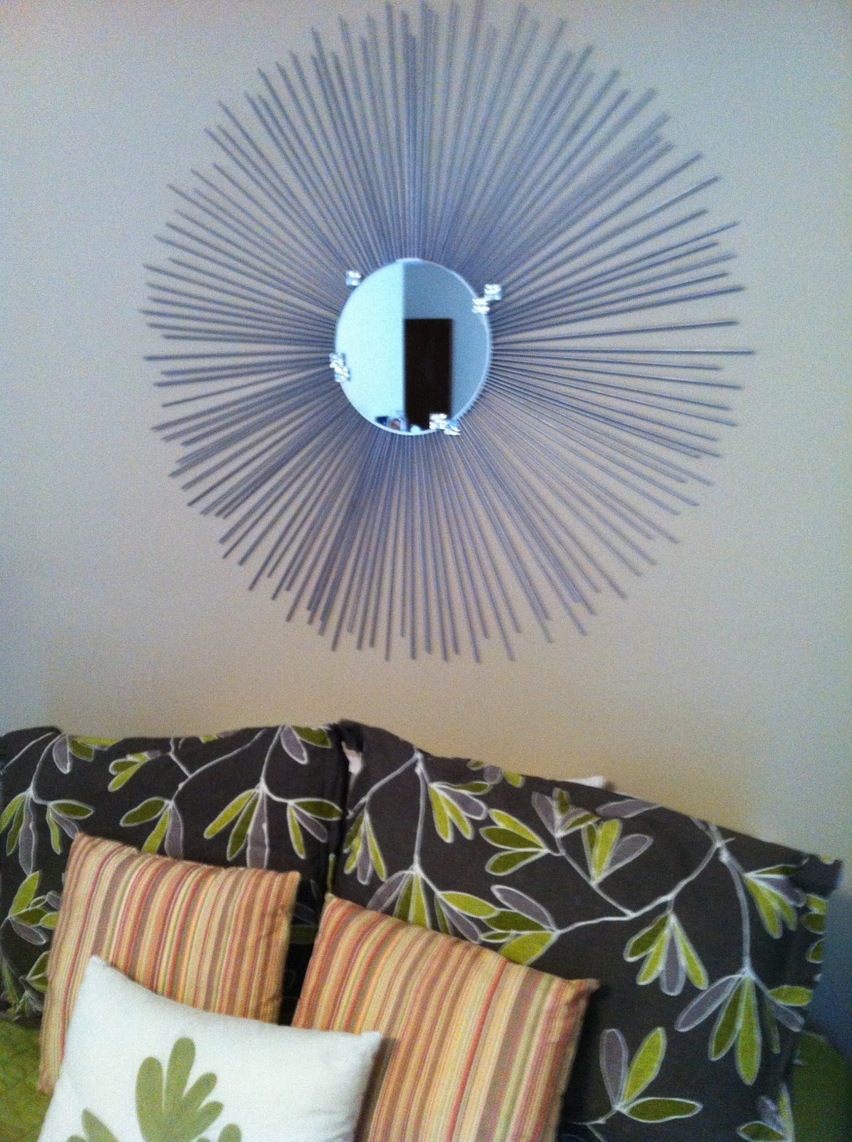 DIY Projects to Save Money on Retail: Starburst Mirror for $34 | Your