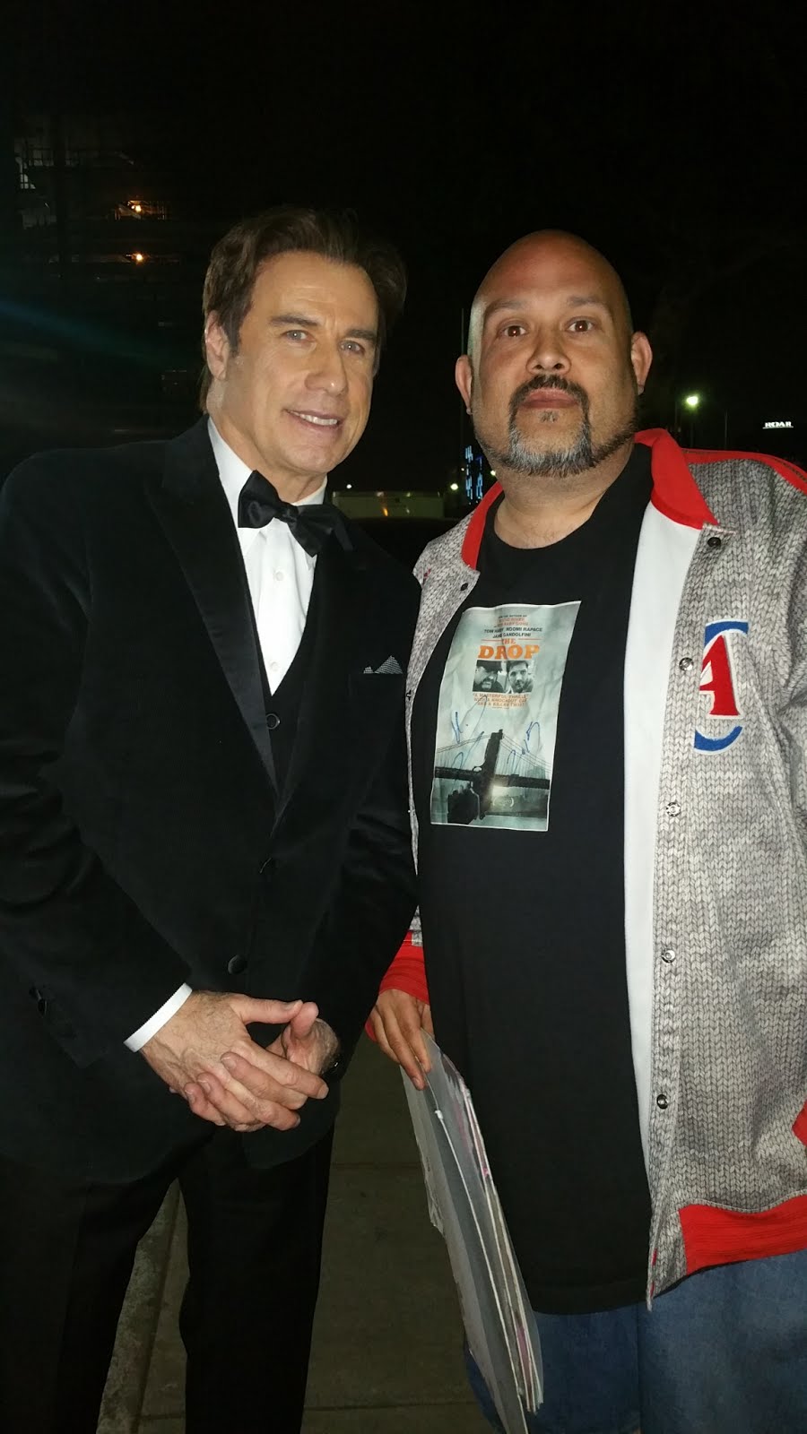 Me and John Travolta