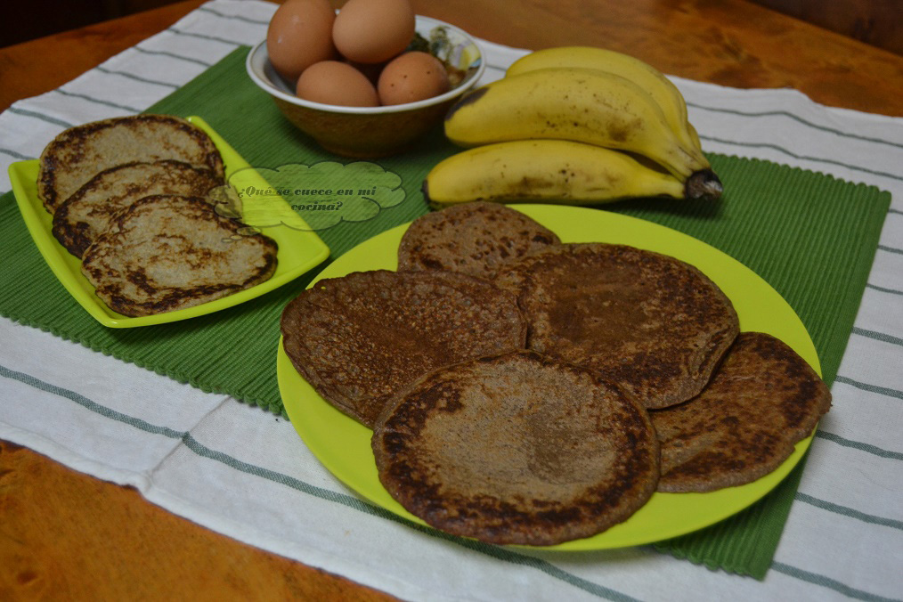 TORTITAS DE PLÁTANO