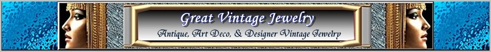 Antique, Art Deco, and Designer Vintage Jewelry Blog 