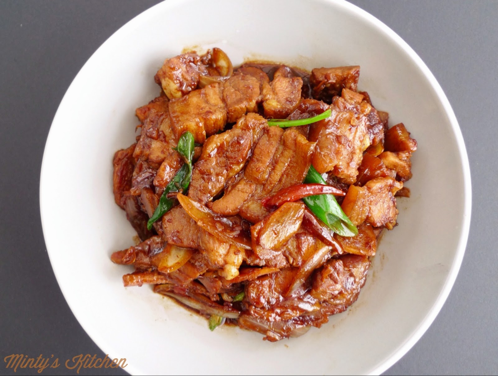 Pork Belly With Salted Fish
