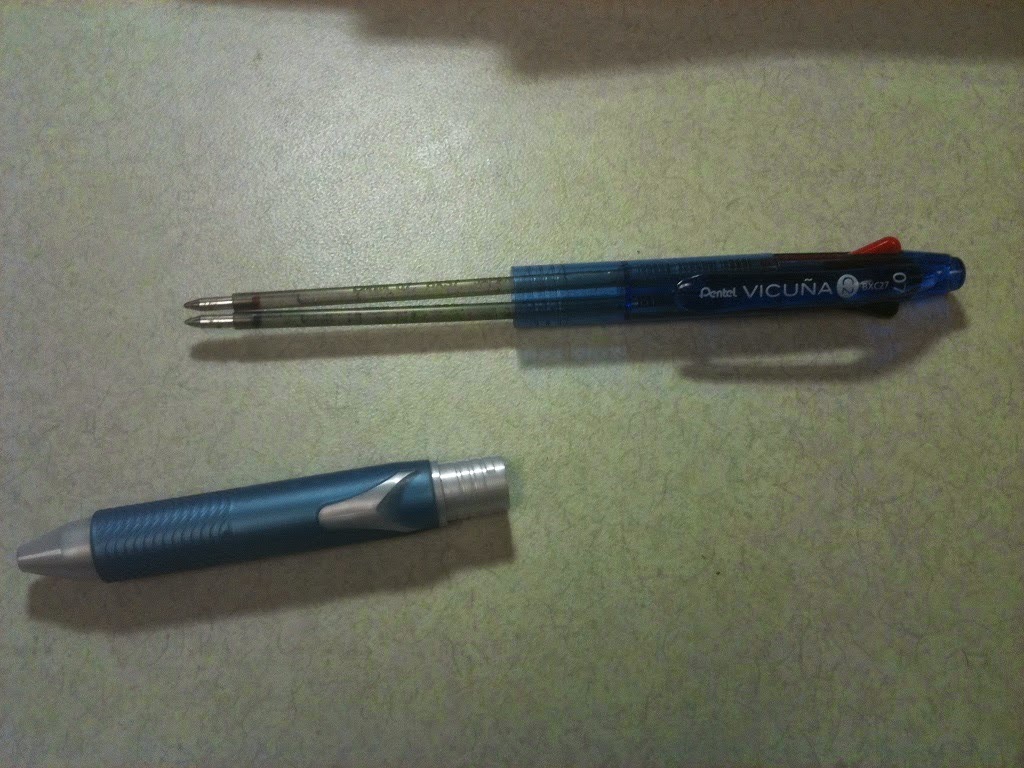 Fongpay's Universe Emptied 2 Ink Tubes in a Pen