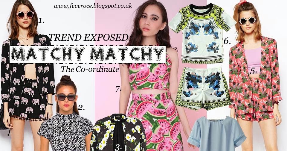 FEVEROCÈ: TREND EXPOSED: MATCHY MATCHY