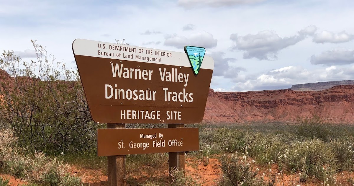 warner valley dinosaur tracks