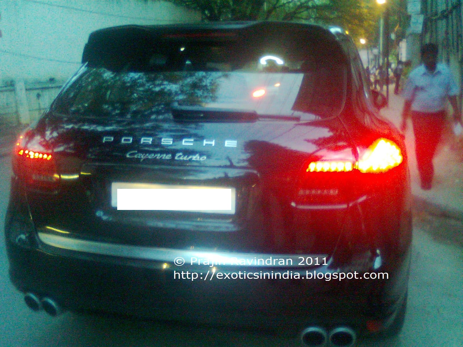 Exotics In India Porsche Cayenne Turbo Bangalore