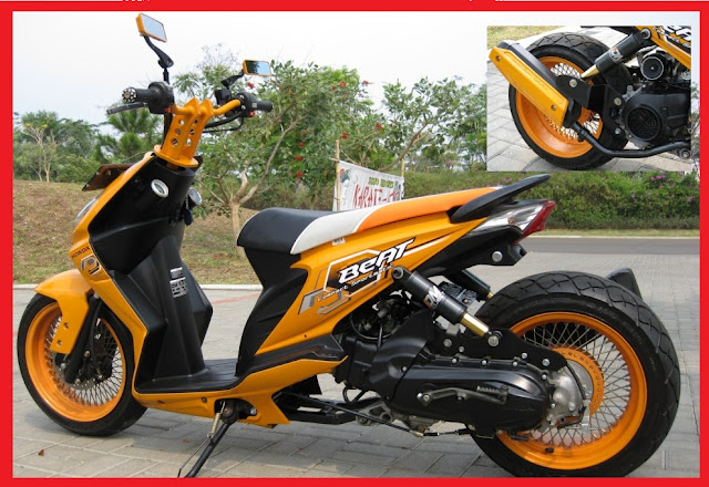 Macam-Macam Model Dan Bentuk Modifikasi Dan Variasi Honda Beat