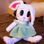 http://misblanditosamigurumis.blogspot.com.es/2017/08/patron-gratis-coneja-amigurumi.html