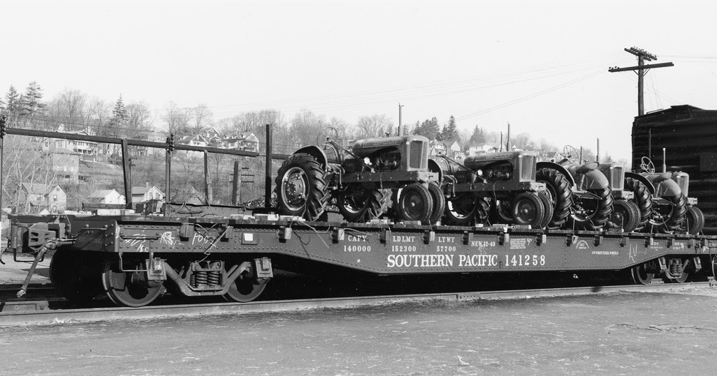 modeling the SP Southern Pacific’s postwar flat cars