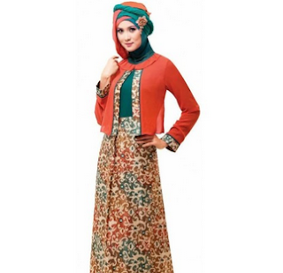 Baju Batik Gamis 2017 Baju Batik Gamis 2017