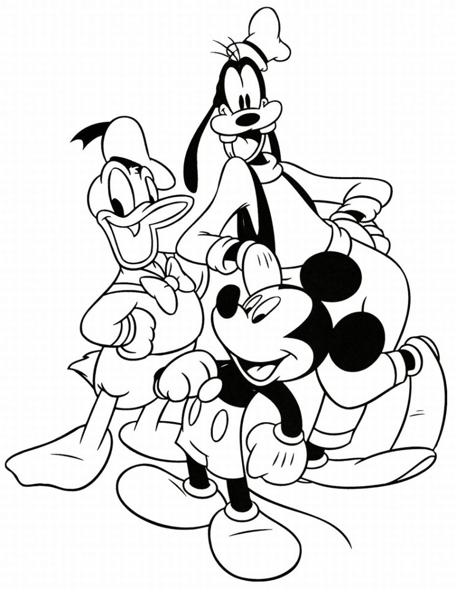 images of disney coloring pages - photo #9