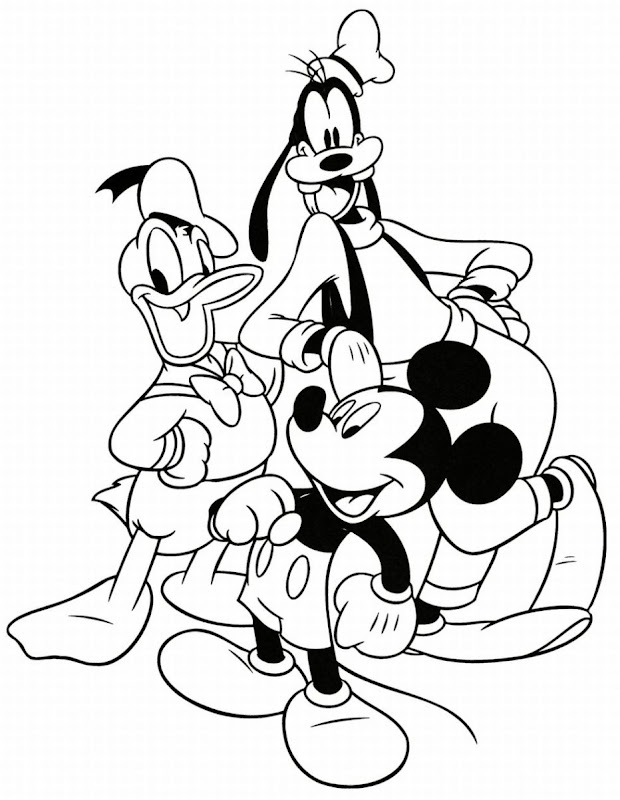 Baby Disney Character Coloring Pages | Coloring Pages For Kids