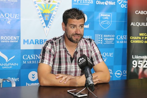 Estévez - Marbella FC -: "La Balona es un equipo fuerte"