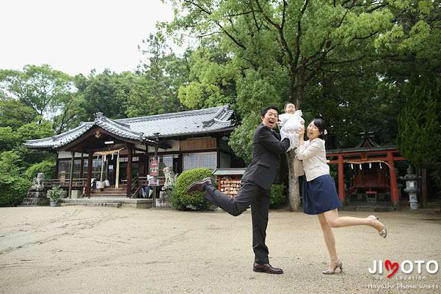 小泉神社お宮参り出張撮影