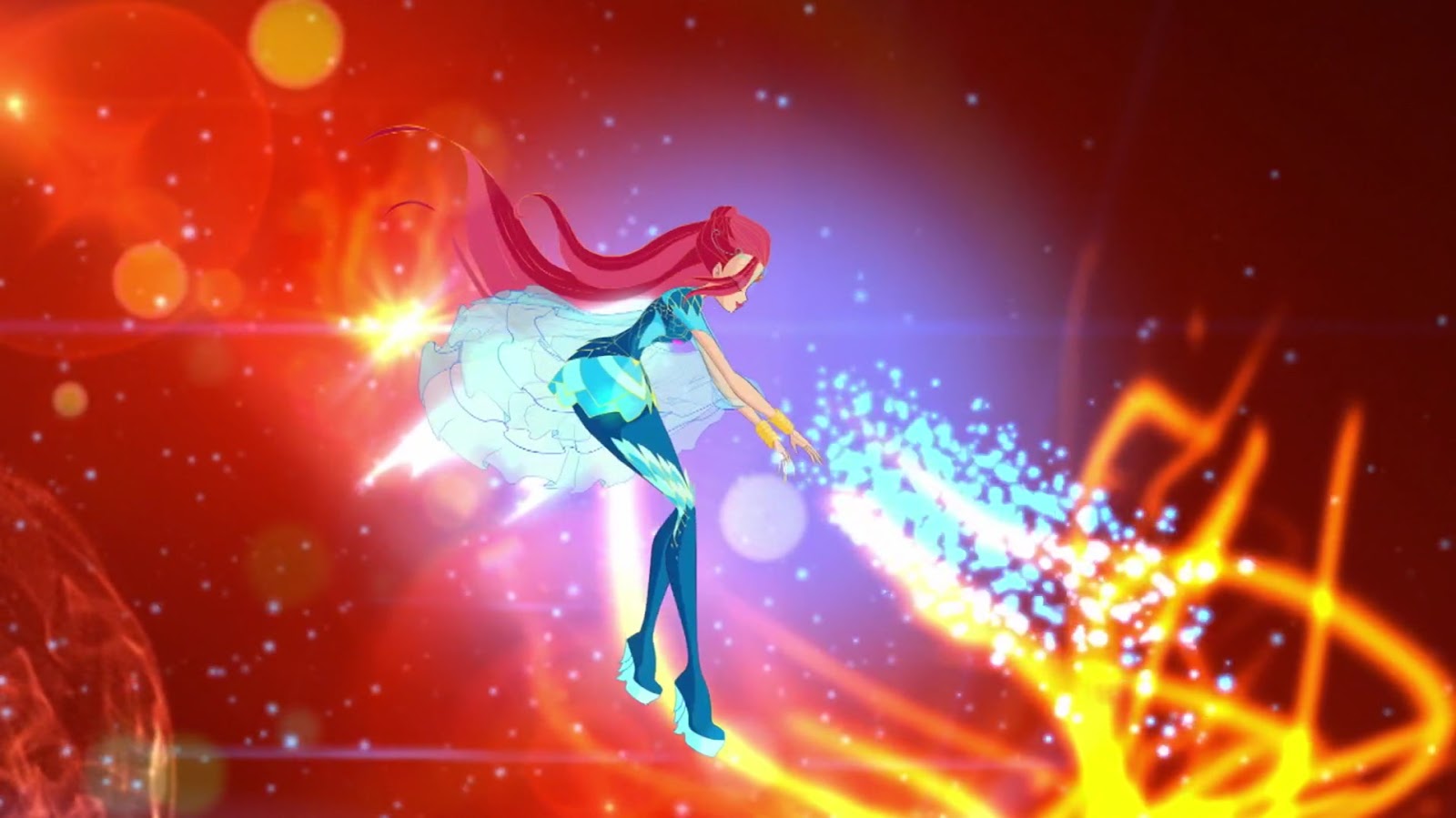 Imágenes de la transformación Bloom Bloomix 6º temporada Winx Club