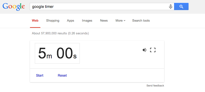 google timer 6 mins google timer 6 mins