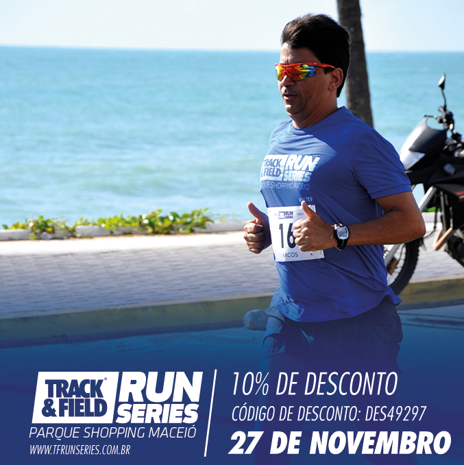 Inscrições para Track&Field Parque Shopping Maceió com 10 de desconto