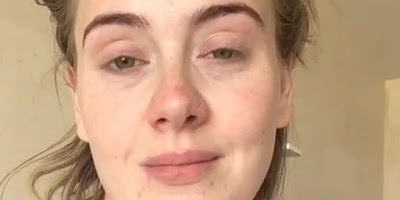 a Sick looking Adele apologizes to fans after cancelling concert due to illness (photos/video)