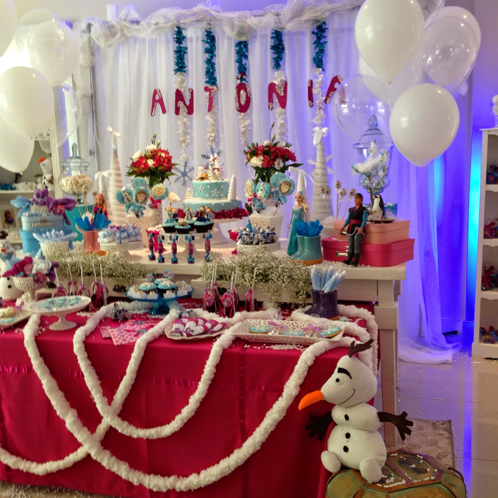 AMA EVENTOS: FROZEN ROSA