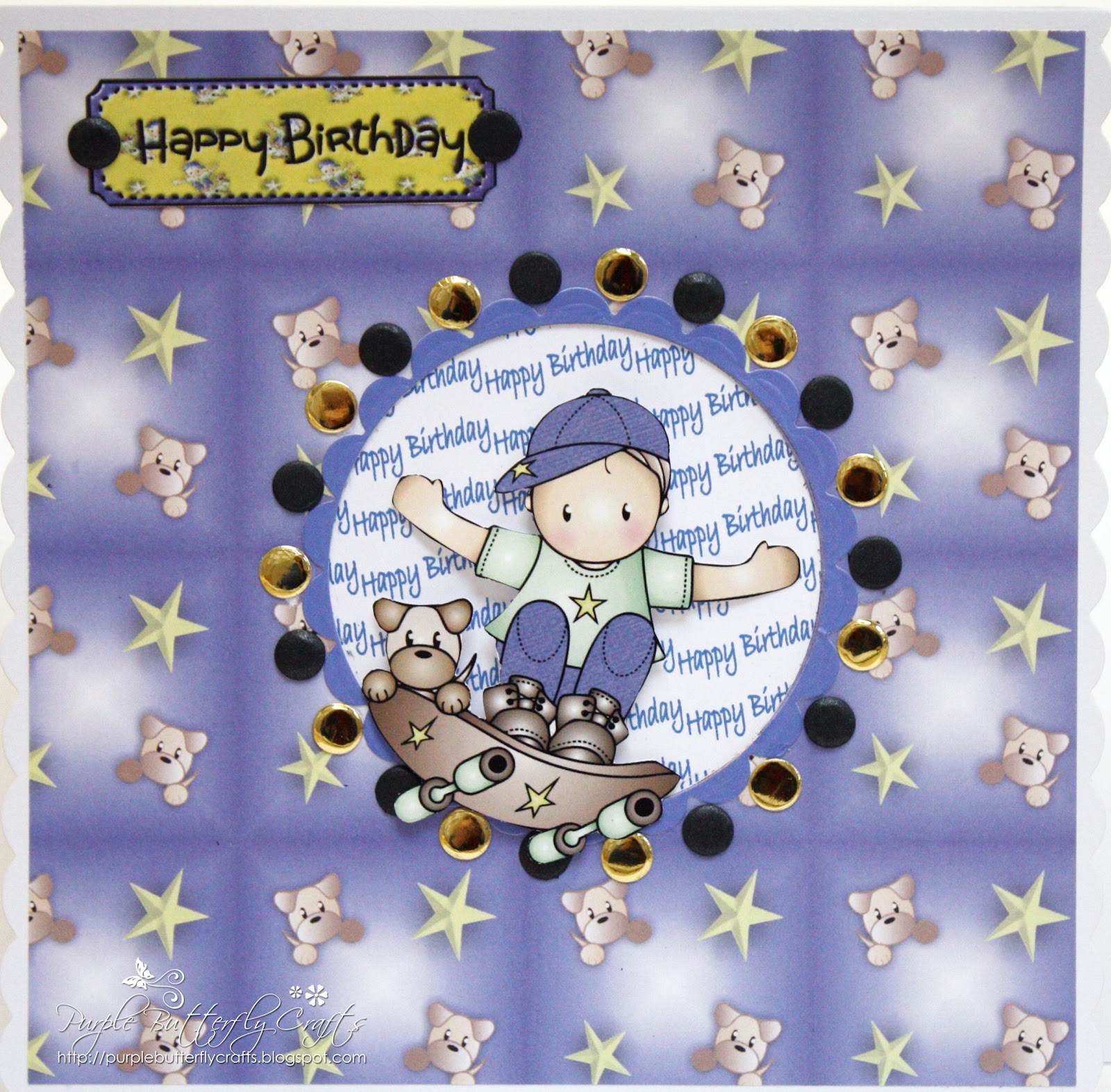 Purple Butterfly Crafts