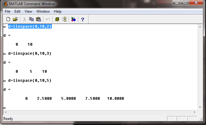 Matlab Command Windows