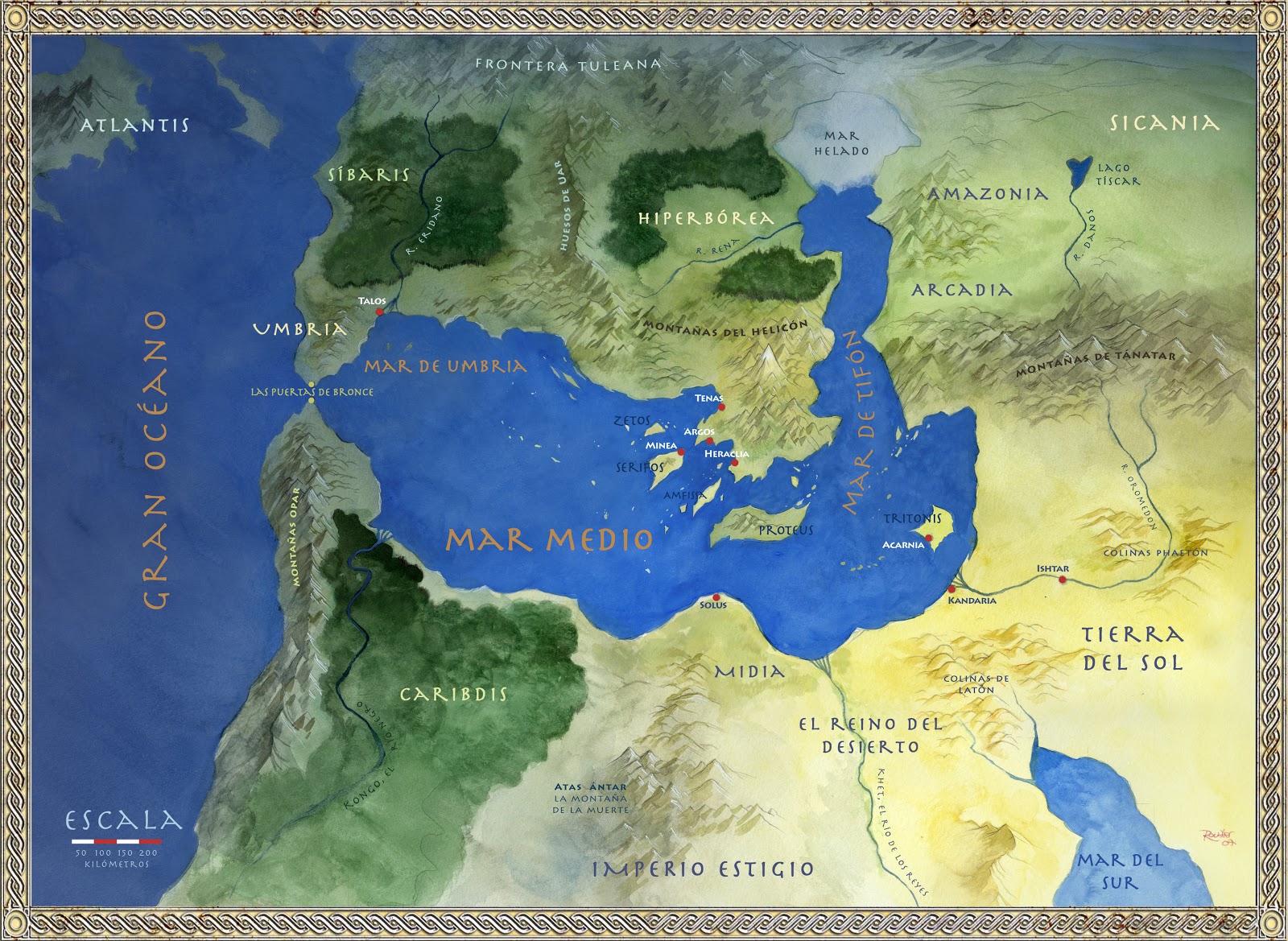 El Rincón del Maestro Terrax Mazes & Minotaurs Aniversario de Plata