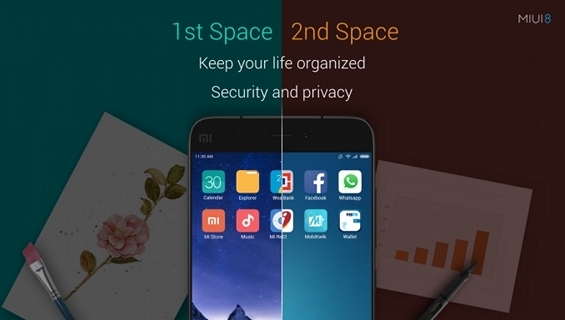 What is and How to Use Second Space in Xiaomi Smartphone MIUI 8