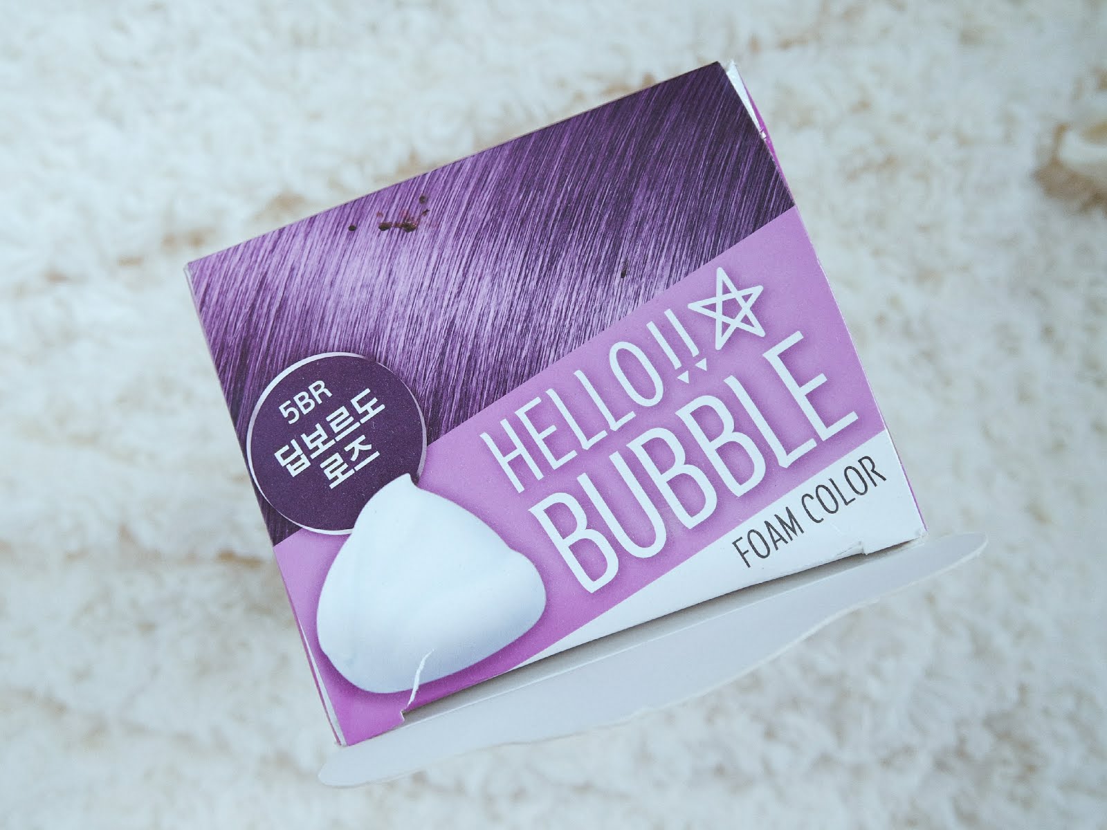 Mise En Scene Hello Bubble Hair Dye Foam REVIEW pinkislovebynix