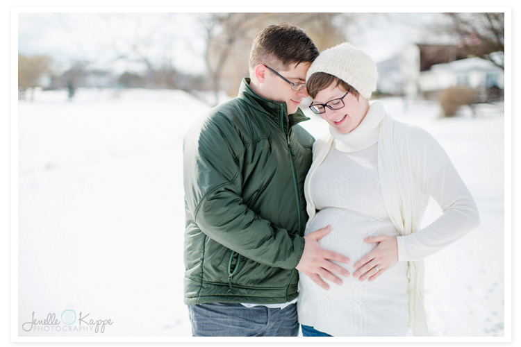 Jenelle Kappe Photography: Jess & Bill :: Maternity Session :: 2.23.13