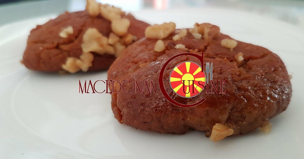 CHRISTMAS HONEY COOKIES (MELOMAKARONA) Macedonian Cuisine