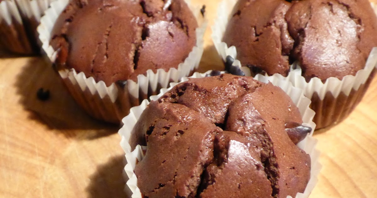 Katis Kochwelt: Schoko - Muffin / Schokoladenmuffin mit flüssigen Kern