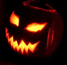 Jack-o'-lantern, labu simbol Halloween