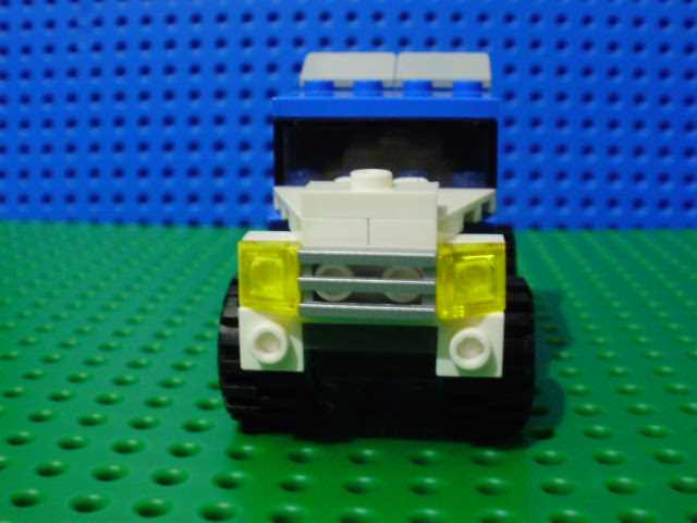 MOC LEGO Veículo todo-o-terreno azul