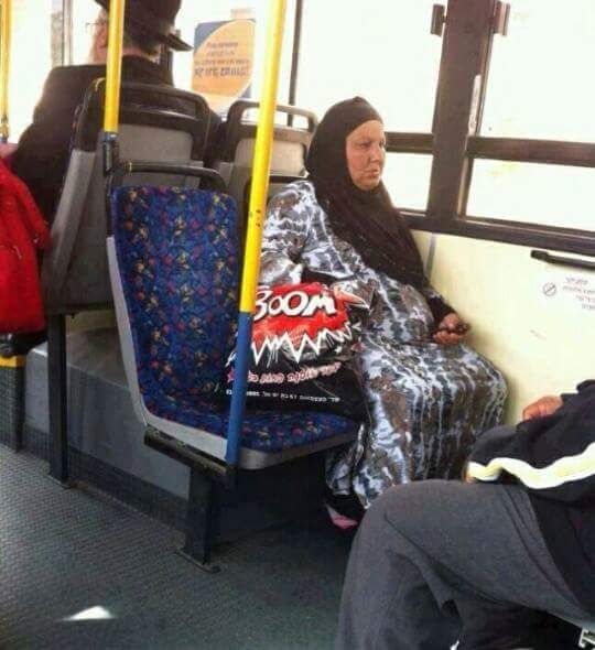 Muslim Woman Bag Fail Picture