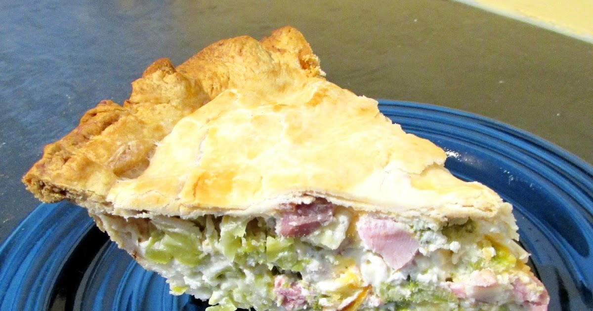 Cooking With Carlee Ham, Broccoli and Cheese Pot Pie